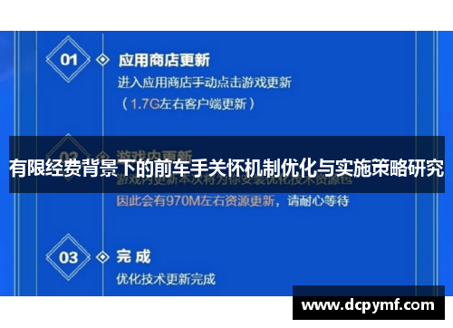 有限经费背景下的前车手关怀机制优化与实施策略研究